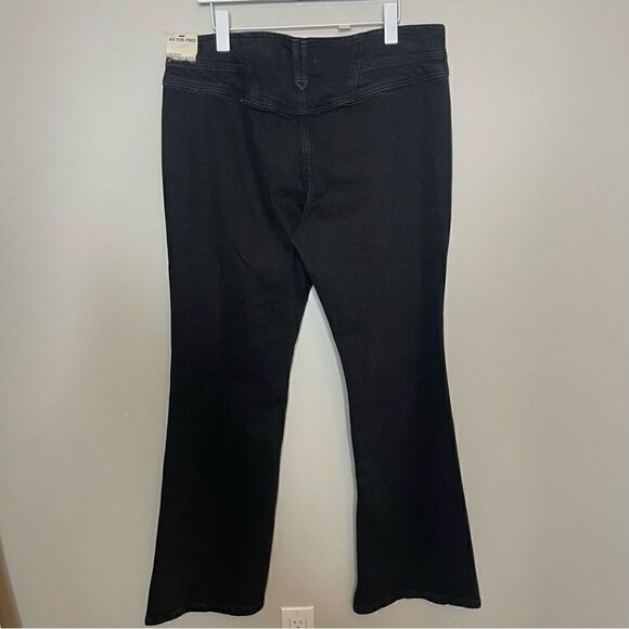 Free People We The Free Stillwater black flare low rise jeans - Picture 2 of 8